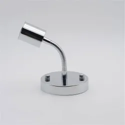 Apliqueslámpara base de aluminio E27 soporte de tornillo de aluminio con manguera vintage retro anticuo