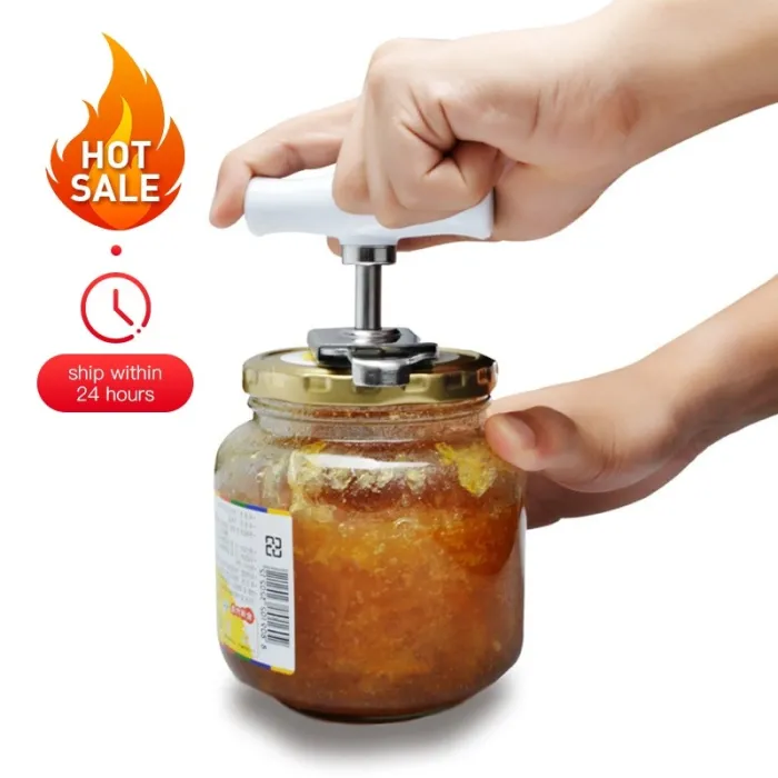 Hogar & JardínManual De acero fácil de la barra de apertura ajustable 1-4 pulgadas de la tapa de la herramienta de la cocina ...