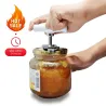 Hogar & JardínManual De acero fácil de la barra de apertura ajustable 1-4 pulgadas de la tapa de la herramienta de la cocina ...