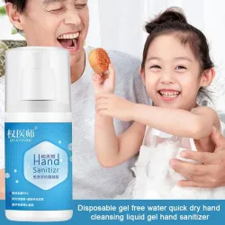 100 ml Puhdasta vettä puhdistamatonta käsisanitizer Alcohol Antibacterial Hand sanitizer Dis