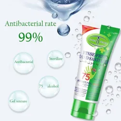 Antibakteriell hand sanitiser - rengöringsgel - snabbtorkning 75% alkohol - 50ml - 100ml