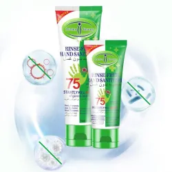 Antibakteriell hand sanitiser - rengöringsgel - snabbtorkning 75% alkohol - 50ml - 100ml