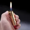 Elegant metall läppstiftformad lättare - ingen gas