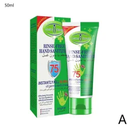 Antibakteerinen käsipuhdistus - puhdistusgeeli - nopea kuivuminen 75 % alkoholia - 50 ml - 100 ml