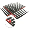 2PCS 3D Black False Eyelashes Fake Eye Lash Sticker Car Headlight Decoration Funny Decal