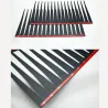 2PCS 3D Charming Black False Eyelashes Fake Eye Lash Sticker Car Headlight Decoration Rolig Dekal Fot
