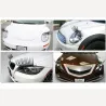 2PCS 3D Charming Black False Eyelashes Fake Eye Lash Sticker Car Headlight Decoration Rolig Dekal Fot