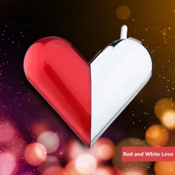 Heart-shaped rotatable cigarette gas lighterLighters