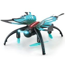 JJRC H42WH WIFI FPV - 0.3MP camera - voix control - altitude hold - butterfly RC Drone Quadcopter