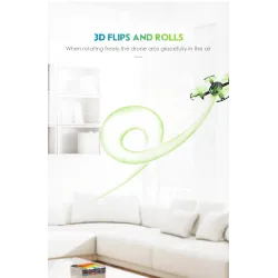 JJRC H48 Mini - 2.4G 4CH - 6 assi - 3D flips - RC Drone Quadcopter RTF