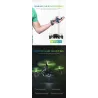 JJRC H48 Mini - 2.4G 4CH - 6 eixo - 3D flips - RC Drone Quadcopter RTF