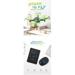 JJRC H48 Mini - 2.4G 4CH - 6 assi - 3D flips - RC Drone Quadcopter RTF
