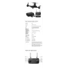 SHRC H1G 1080P 5G WiFi FPV GPS - följ mig - RC Quadcopter Drone RTF