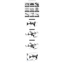 DronesSG106 WiFi FPV - cámara 4K - posición de flujo óptico - RC Drone Quadcopter RTF