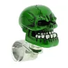 Green skull head - steering wheel ball