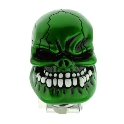 Green skull head - steering wheel ball