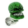 Green skull head - steering wheel ball