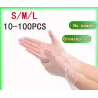 Mascarillas bucalesDesechable - antiestático - libre de polvo - a prueba de aceite - transparentes guantes de PVC