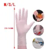 Disponibel - anti statisk - pulverfri - oljetät - transparent PVC skyddshandskar