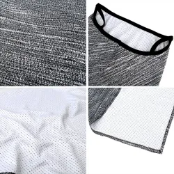 Sciarpa 3D - collo / copertura facciale - maschera facciale - cappi on-ear - antivento - traspirante