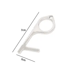 Mascarillas bucalesNo-touching door opener - botones de prensa sin contacto - antibacteria - llavero de metal