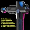LCD Visa hög frekvens Massage Gun muskel kroppen slappna av avkoppling 30 hastighet Vibration