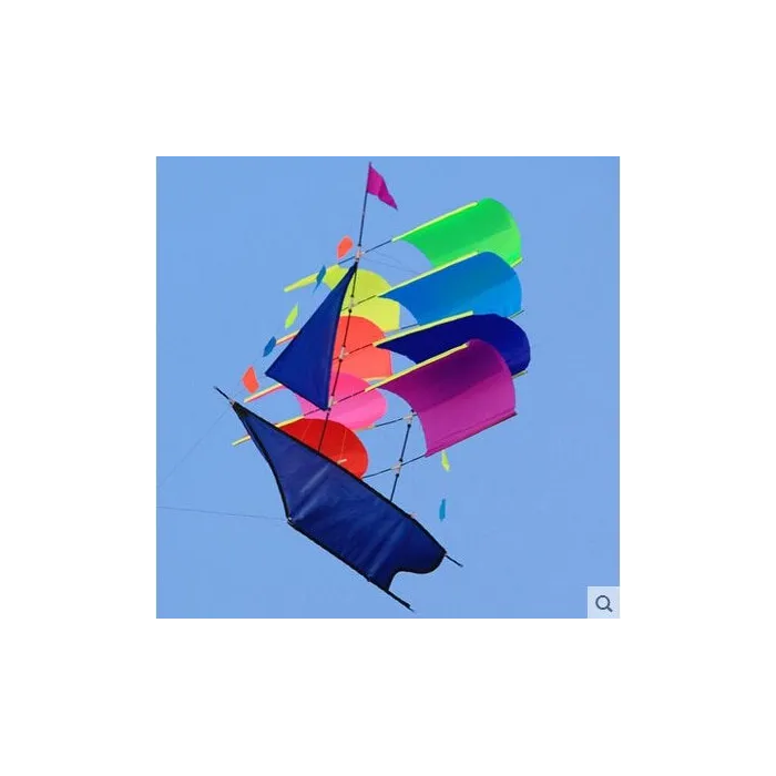 Flygande piratskepp - segelbåt - kite
