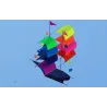 Cometabarco pirata volador - velero - kite