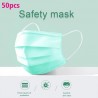 Disposable face/ mouth masks - 3 layer - anti-dust - anti bacterial - premium green