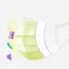 Masques de visage/de bouche jetables - 3 couches - anti-dust - anti bactérien - premium jaune