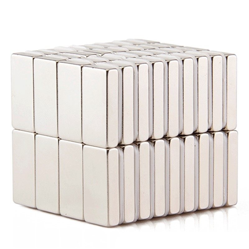N35 Neodym-Magnet - starker Blockmagnet - Quader 20 * 5 * 3 mm 10 Stück