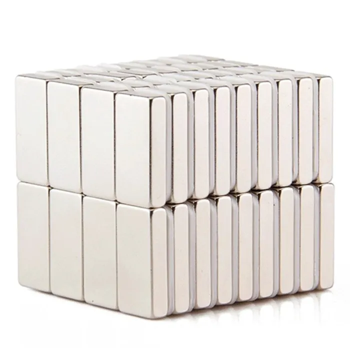 N35 Neodymium magnet - stark blockmagnet - kuboid 20 * 5 * 3mm 10 bitar