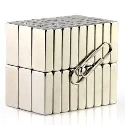 N35 Neodymium magnet - stark blockmagnet - kuboid 20 * 5 * 3mm 10 bitar