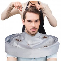 Envoltório de cabelo - DIY Capa de corte de cabelo - capa de salão