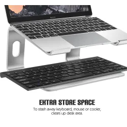 Aluminium standaard voor MacBook - laptop - notebookStands