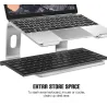 Aluminium standaard voor MacBook - laptop - notebookStands