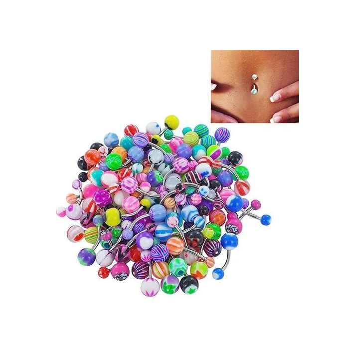 30 bitar - magen - kroppspiercing