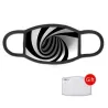 PM2.5 - 5-skikt anti damm ansikte / munmask med 3D-mönster
