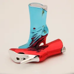 Forme de talon haute - allume-cigarettes rechargeables