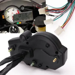 InstrumentosMedidor de velocidad digital LCD para BMW KAWASAKI SUZUKI HONDA