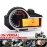 InstrumentosMedidor de velocidad digital LCD para BMW KAWASAKI SUZUKI HONDA