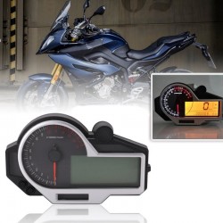 LCD Digital Speedometer Odometer för BMW KAWASAKI SUZUKI HONDA