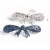 Elegant Crystal Bowknot - hiustenleikkuu - hiukset