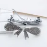 Elegant Crystal Bowknot - hiustenleikkuu - hiukset
