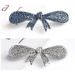 Elegant Crystal Bowknot - hiustenleikkuu - hiukset