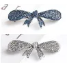 Elegant Crystal Bowknot - hiustenleikkuu - hiukset