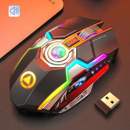 Wireless optical mouse - 1600DPI - USB - 2.0 receiverMuizen