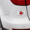 PegatinasPOWERED BY JAPAN MOTORSPORTS - pegatina de coche - 11.2cm * 7.5 cm