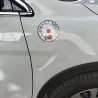 PegatinasRonda Japón Coche de Tokio - pegatina de casco 10.9 cm * 10.9 cm