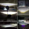 6D lens - 5 inch - 30W 12V - LED-lichtbalk - reflector voor 4x4 ATV SUV-vrachtwagens - spot / mistlicht - halo - rijverlichti...